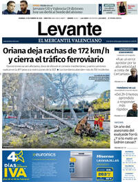 Portada Levante 2026-02-15