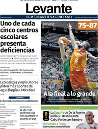 Portada Levante 2026-06-15