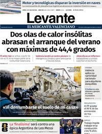 Portada Levante 2026-07-16