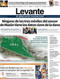 Portada Levante 2026-01-17