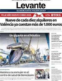 Portada Levante 2026-02-17