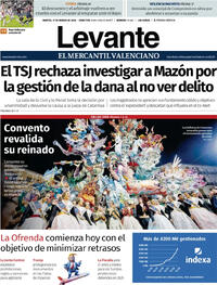 Portada Levante 2026-03-17