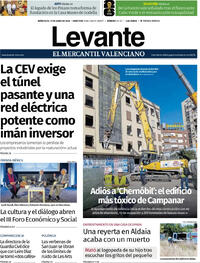 Portada Levante 2026-06-17