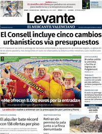 Portada Levante 2026-07-17