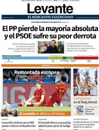 Portada Levante 2026-05-18
