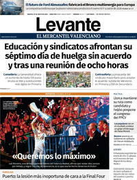 Portada Levante 2026-05-19