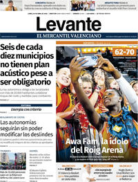 Portada Levante 2026-04-20