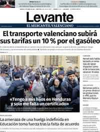 Portada Levante 2026-04-21