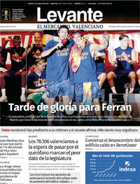 Portada Levante 2026-07-21