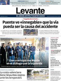 Portada Levante 2026-01-22