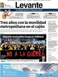 Portada Levante 2026-03-22
