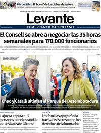 Portada Levante 2026-04-23