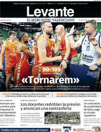 Portada Levante 2026-05-23