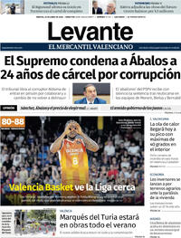 Portada Levante 2026-06-23