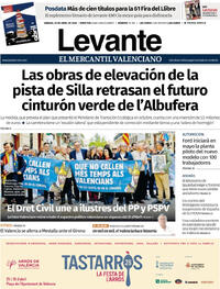 Portada Levante 2026-04-25