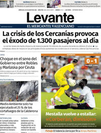 Portada Levante 2026-08-26