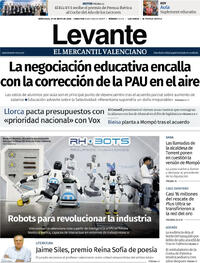 Portada Levante 2026-05-27