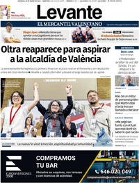 Portada Levante 2026-03-29
