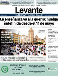 Portada Levante 2026-04-30