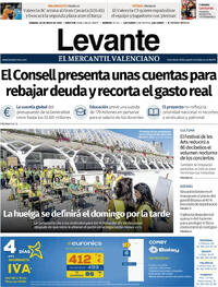 Portada Levante 2026-05-30