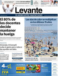 Portada Levante 2026-05-31