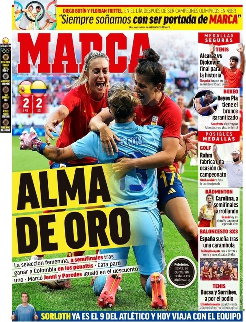 PORTADAS PRENSA DEPORTIVA DOMINGO 4 DE AGOSTO 0408ef0b7b