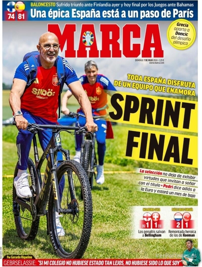 PORTADAS PRENSA DEPORTIVA SABADO 07 DE JULIO 07076d47ac