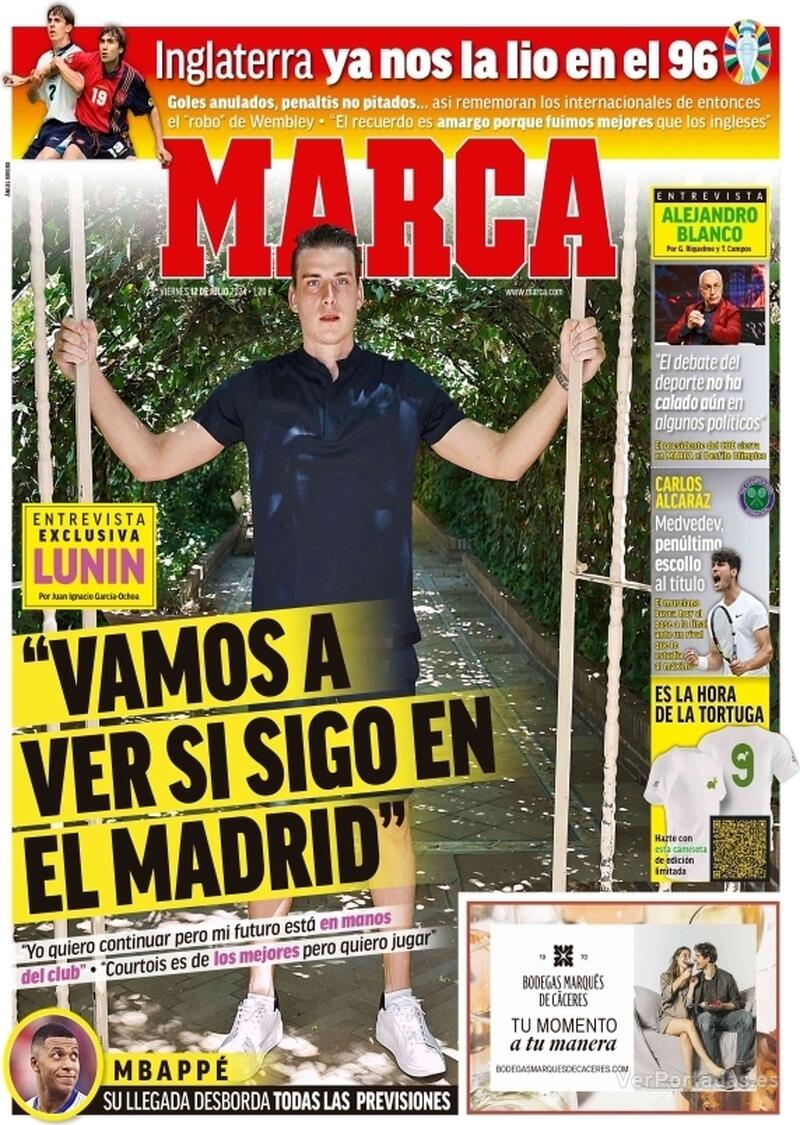 PORTADAS PRENSA DEPORTIVA VIERNES 12 DE JULIO - 1207e40acb