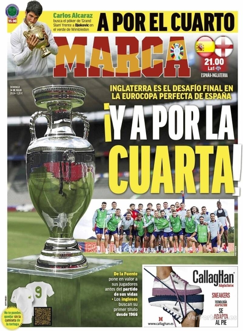 PORTADAS PRENSA DEPORTIVA DOMINGO 14 DE JULIO  1407a4d388