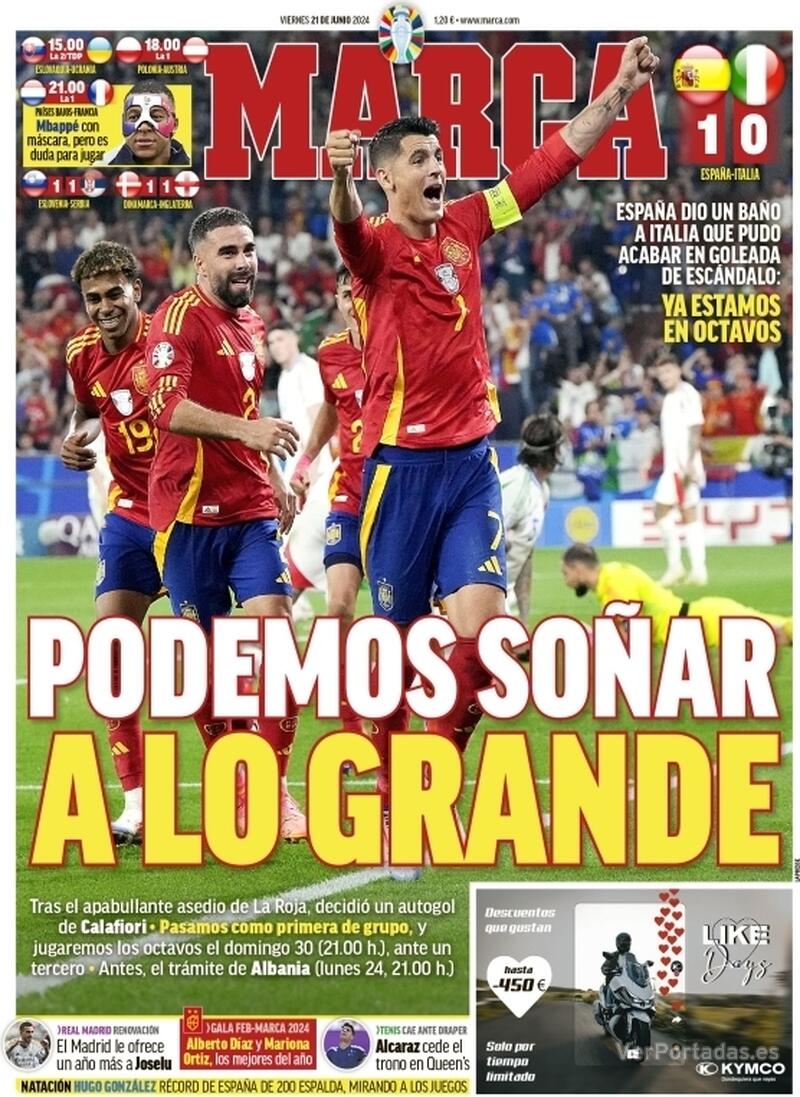 PORTADAS PRENSA DEPORTIVA VIERNES 21 DE JUNIO 2106f3e524