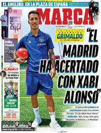 Portada periódico Marca