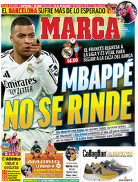 Portada periódico Marca