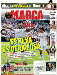 Portada periódico Marca