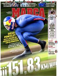 Portada periódico Marca Portada periódico Marca