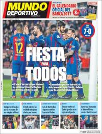 Mundo Deportivo - 22-12-2016