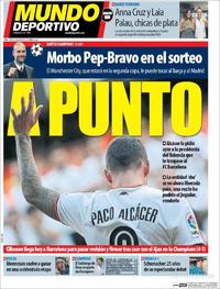 Portada Mundo Deportivo 2016-08-25