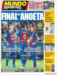 Mundo Deportivo - 27-11-2016