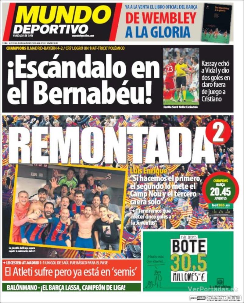 Portada Superdeporte 2017-04-19