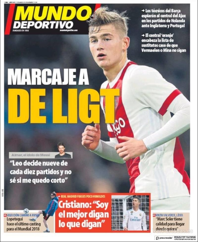 Portada Superdeporte 2018-03-21