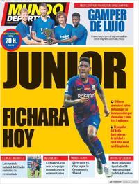 Portada Mundo Deportivo 2019-08-04