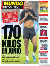 Portada Mundo Deportivo 2019-09-04