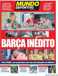 Portada Mundo Deportivo 2019-10-05