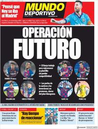 Portada Mundo Deportivo 2019-10-09