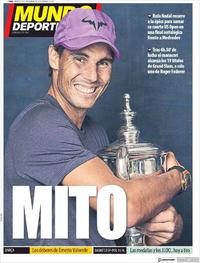 Portada Mundo Deportivo 2019-09-10