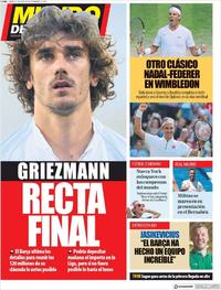 Portada Mundo Deportivo 2019-07-11