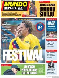 Portada Mundo Deportivo 2019-08-11
