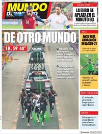 Portada Mundo Deportivo 2019-10-13