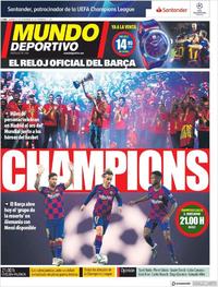Portada Mundo Deportivo 2019-09-17