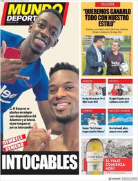 Portada Mundo Deportivo 2019-07-18