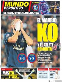Portada Mundo Deportivo 2019-09-19